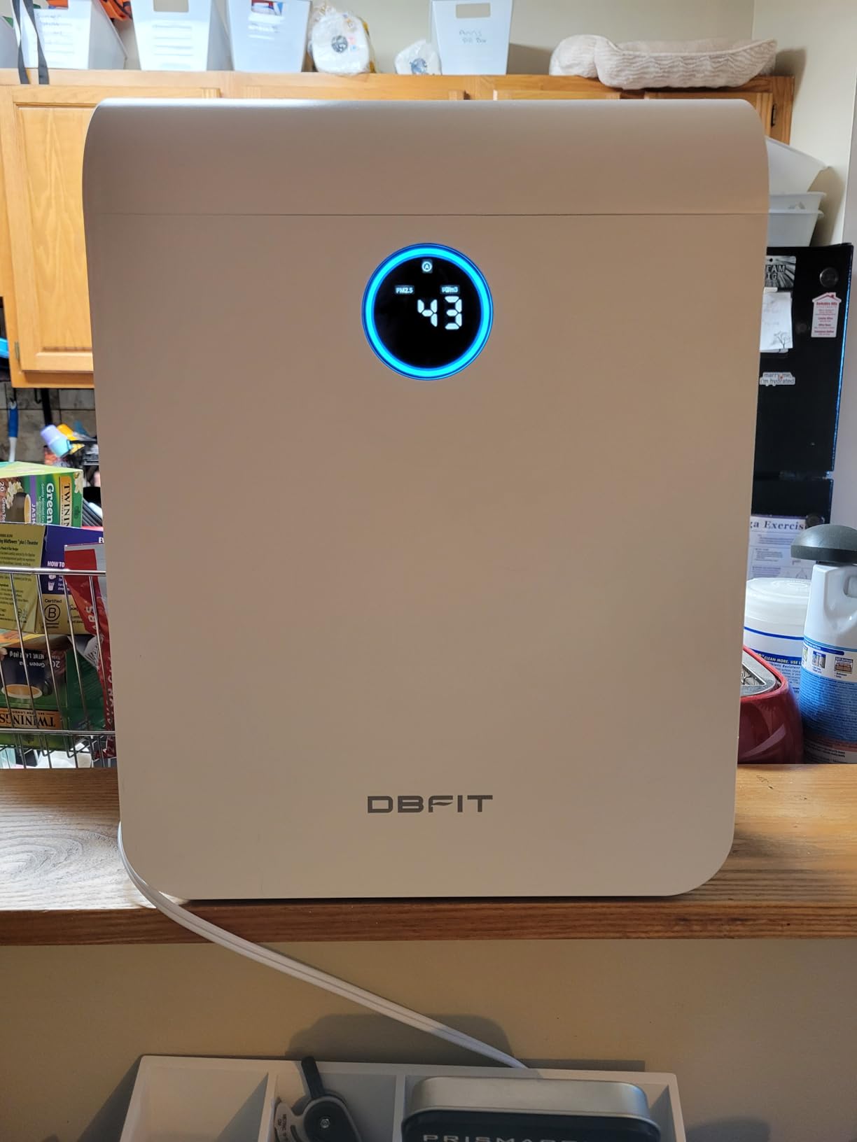 Air Purifiers for Home Large Room Up to 2590 ft² with PM 2.5 Display Air Quality Sensor, DBFIT H13 HEPA Air Purifier with Washable Filter, Auto Mode, Air Cleaner for Smoke Dust Pollen Pets Hair Odor customer photo 1