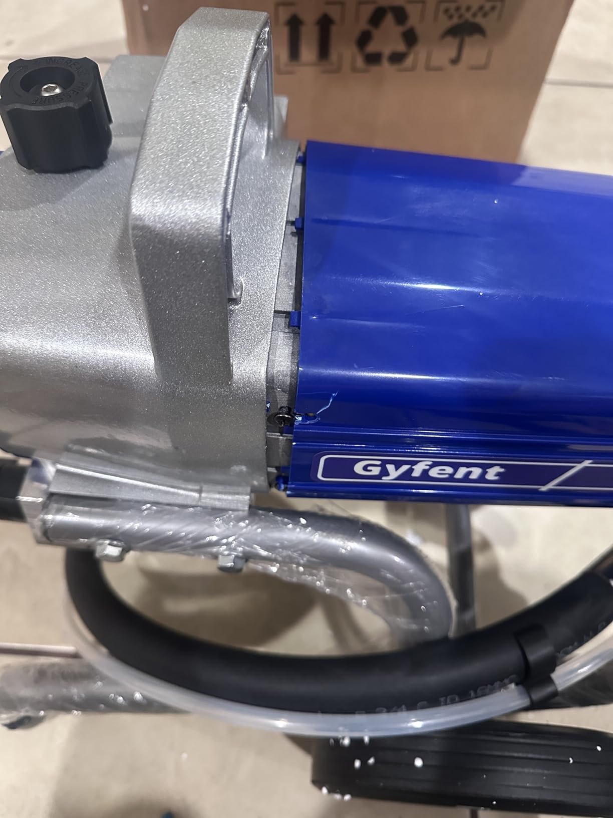 x9 Airless Paint Sprayer, 650W 3000 Psi, 0.39 Gpm customer photo 1