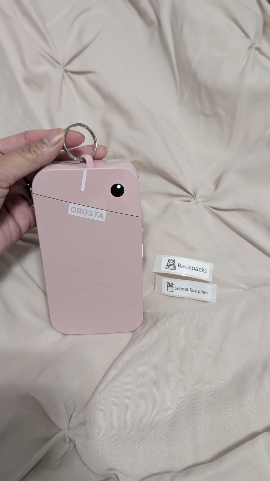ORGSTA Label Maker, S001 Portable Bluetooth Label Maker Machine with Tape customer photo 1