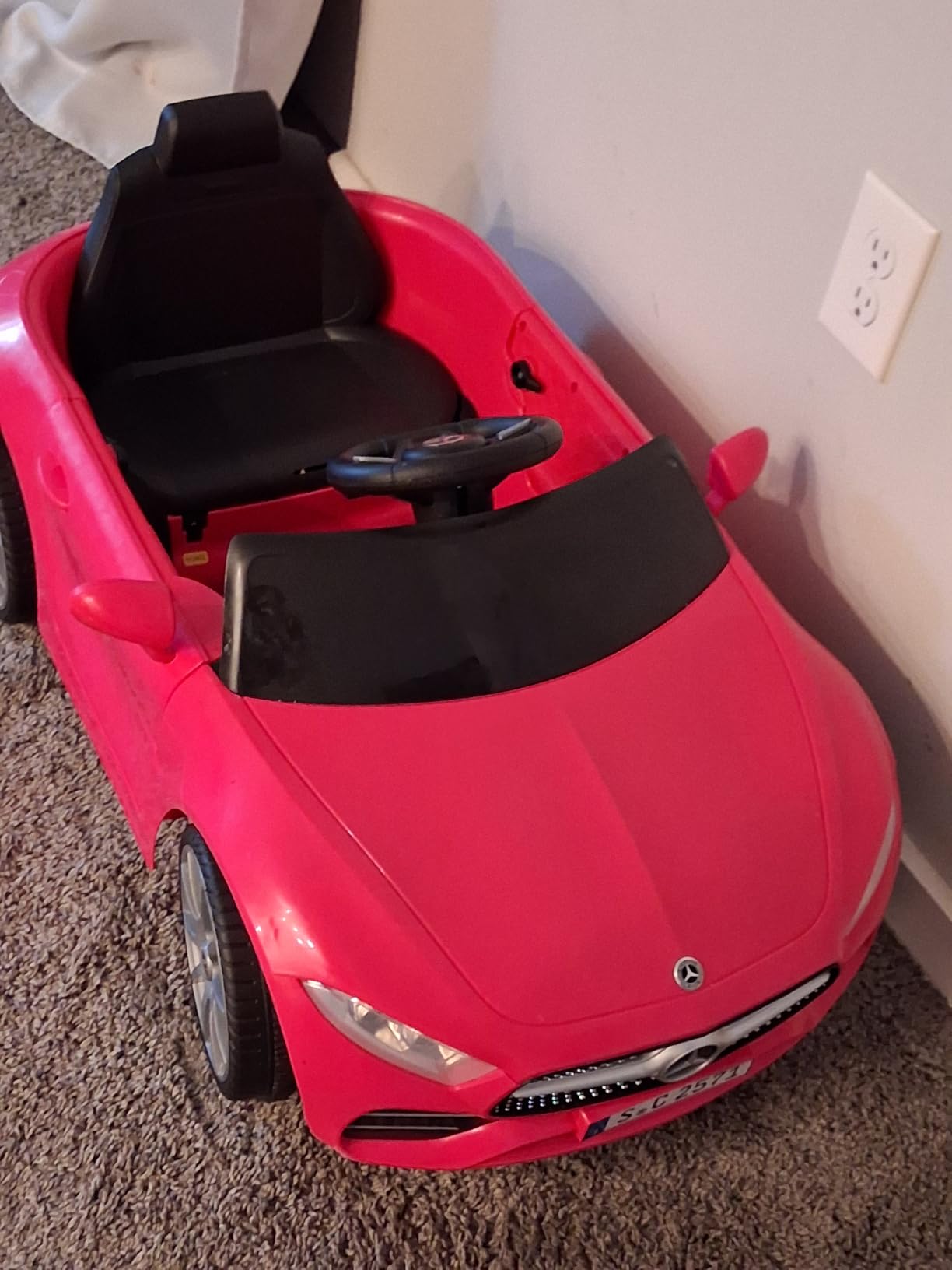Licensed Mercedes-Benz CLS 350 12V Ride On Car Truck for Kids customer photo 1