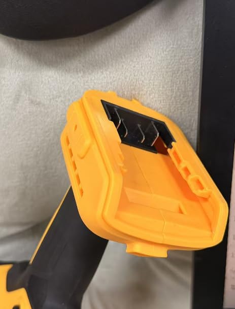 Cordless Heat Gun for Dewalt 20V Battery(NO Battery), 350W,LED Light,Fast Heating Soldering Hot Air Gun 1022℉-1328℉ Variable Temperature Control with 4pcs Nozzles&Scraper for Crafts, Shrink Wrap customer photo 2