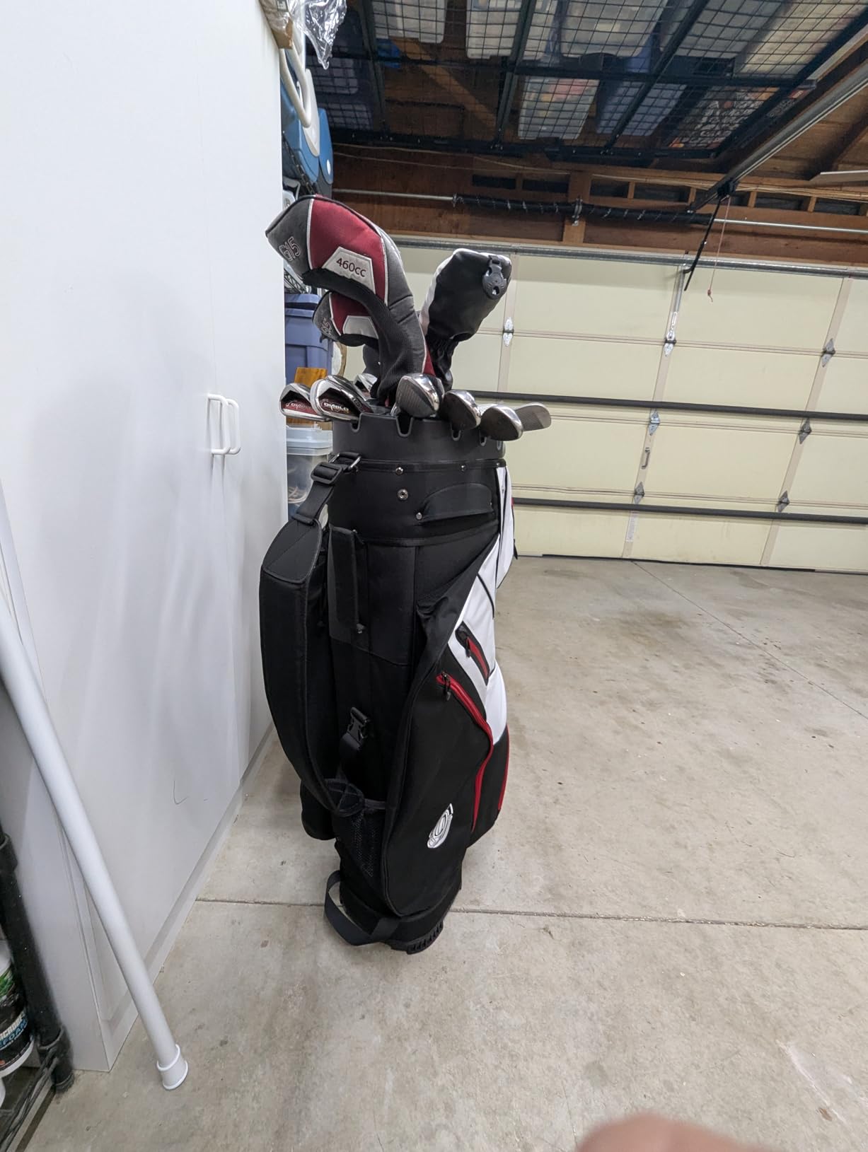Shopsource 14 Way Golf Cart Bag with Molded Lock Top n Upgrade 900D Oxford customer photo 2