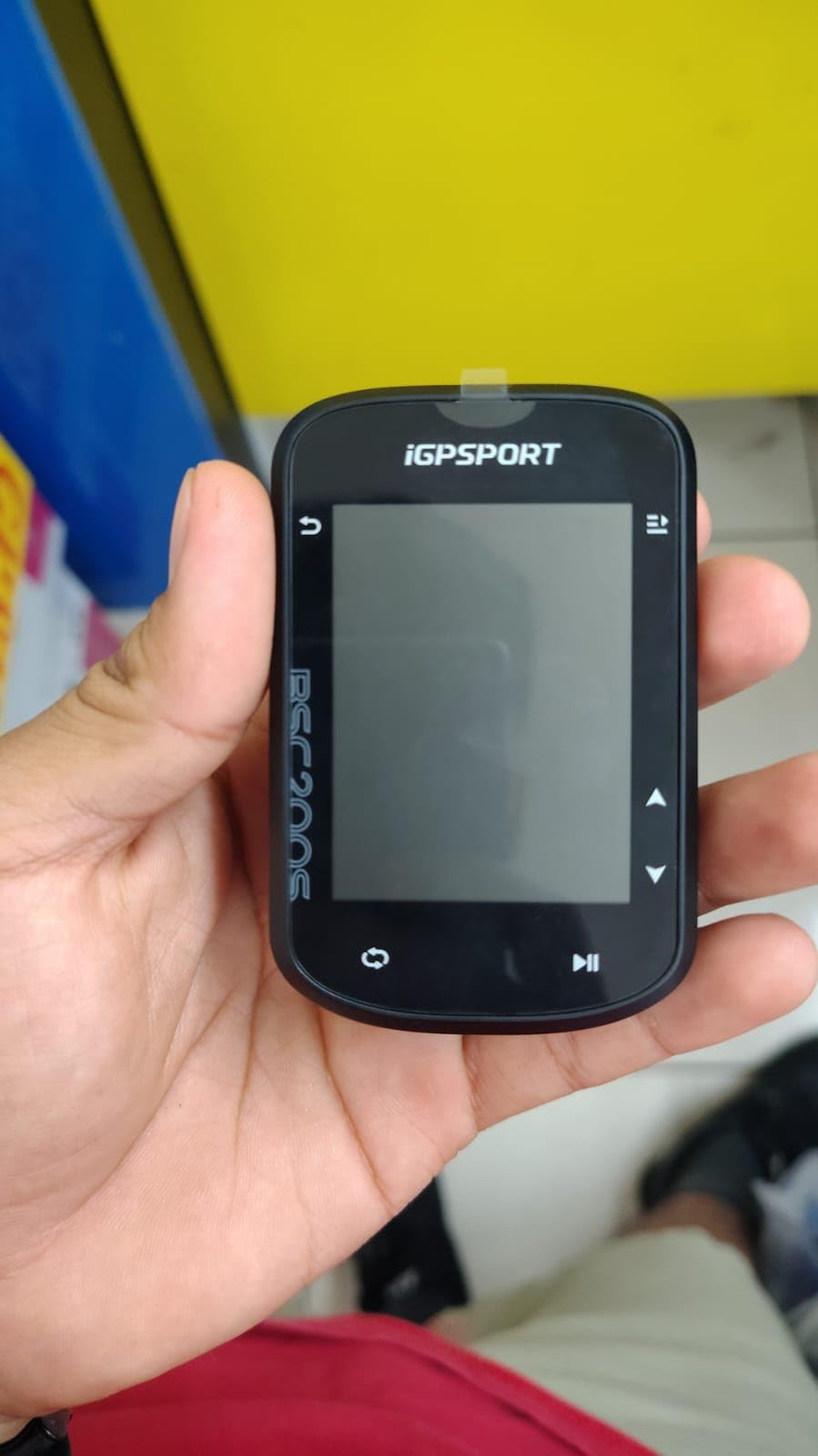 iGPSPORT BSC200S GPS Bike Computer, Wireless Route Navigation 2.4'' Screen Bluetooth ANT+ Cycle Computer IPX7 Waterproof customer photo 1