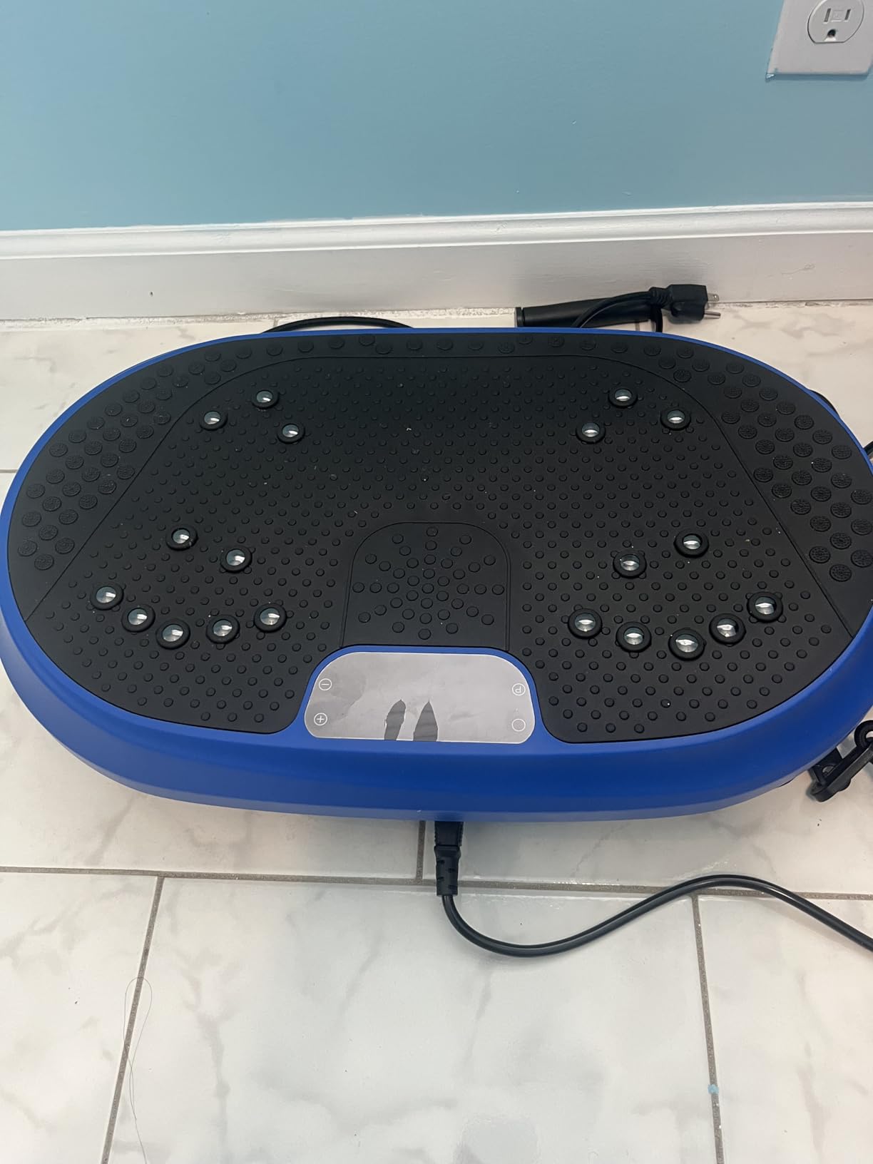 HVX Vibration Plate Exercise Machine 450 lbs Capacity Lymphatic Drainage customer photo 2
