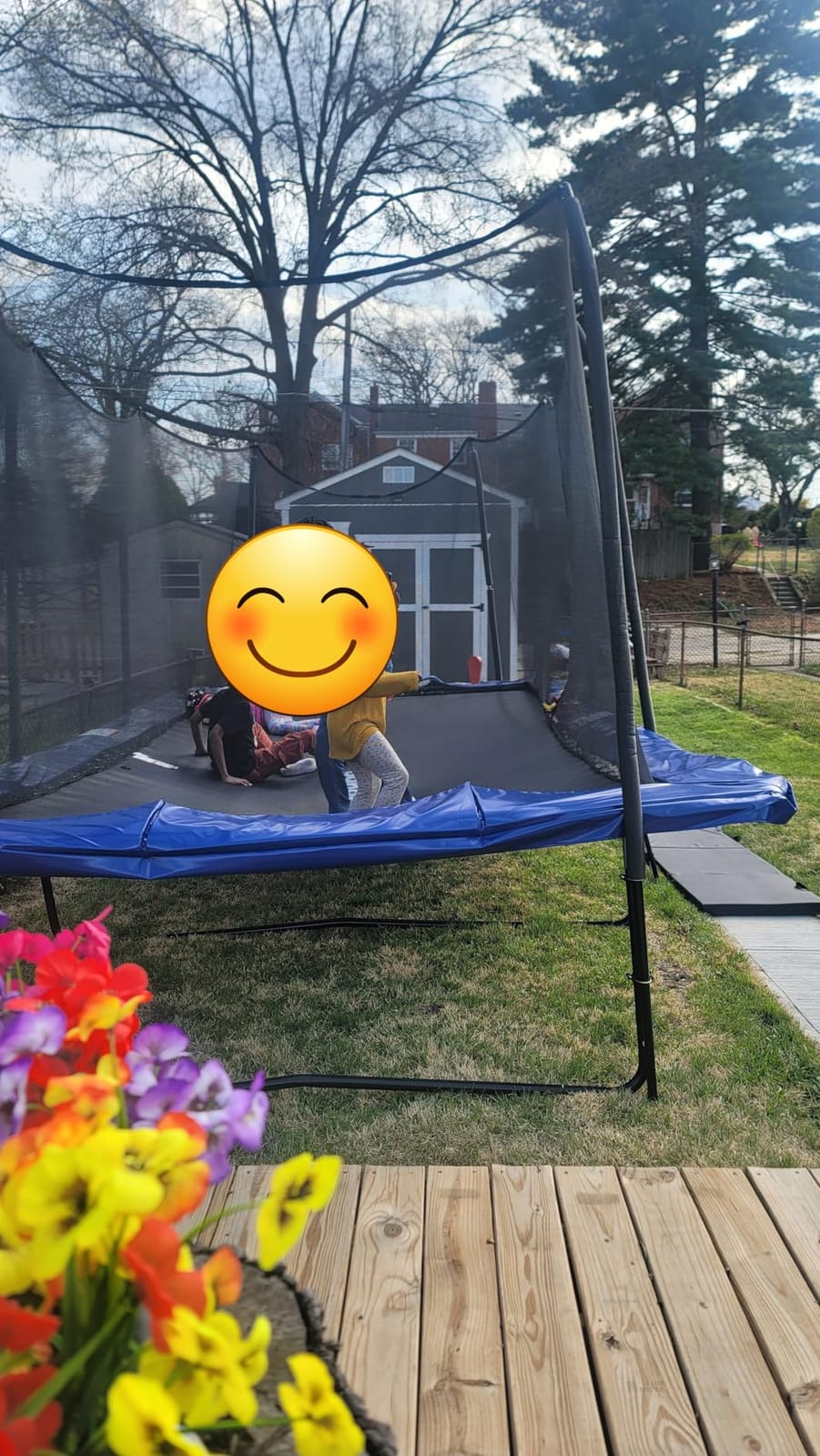 Zupapa Rectangular Trampoline 10x17FT 9x15FT 8x14FT, 1800LBS Weight Capacity Outdoor Large Gymnastics Trampoline, Heavy‑Duty Square Tumbling Trampoline for Family Backyard Exercise customer photo 1