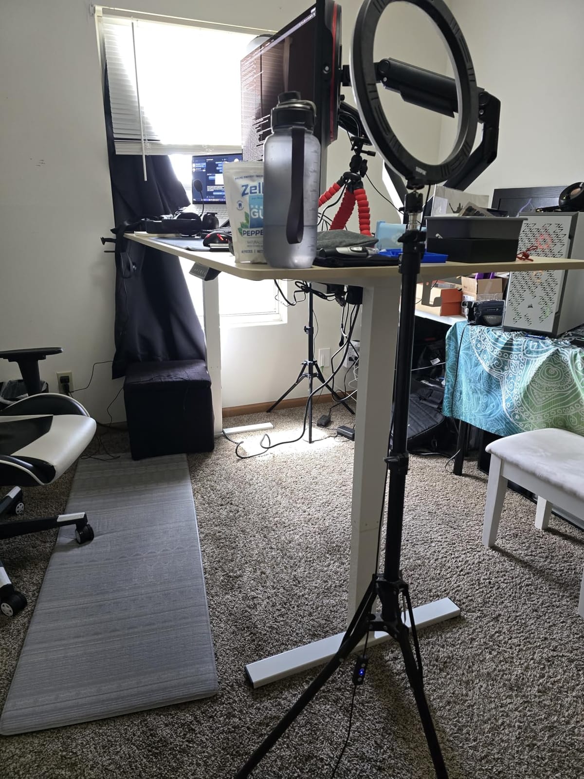 55''x 24'' Standing Desk Electric Adjustable for Home Office customer photo 2