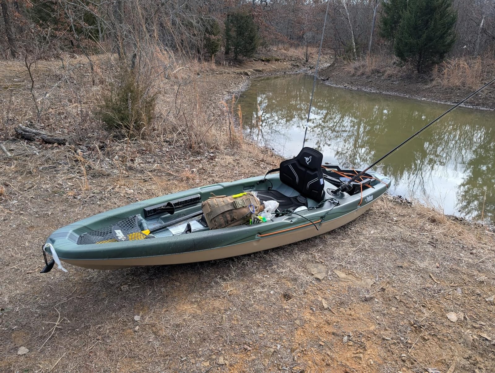 Pelican Sentinel 100X - Angler Sit on top Fishing Kayak - Lightweight - Ergolounge™ Seating System customer photo 1