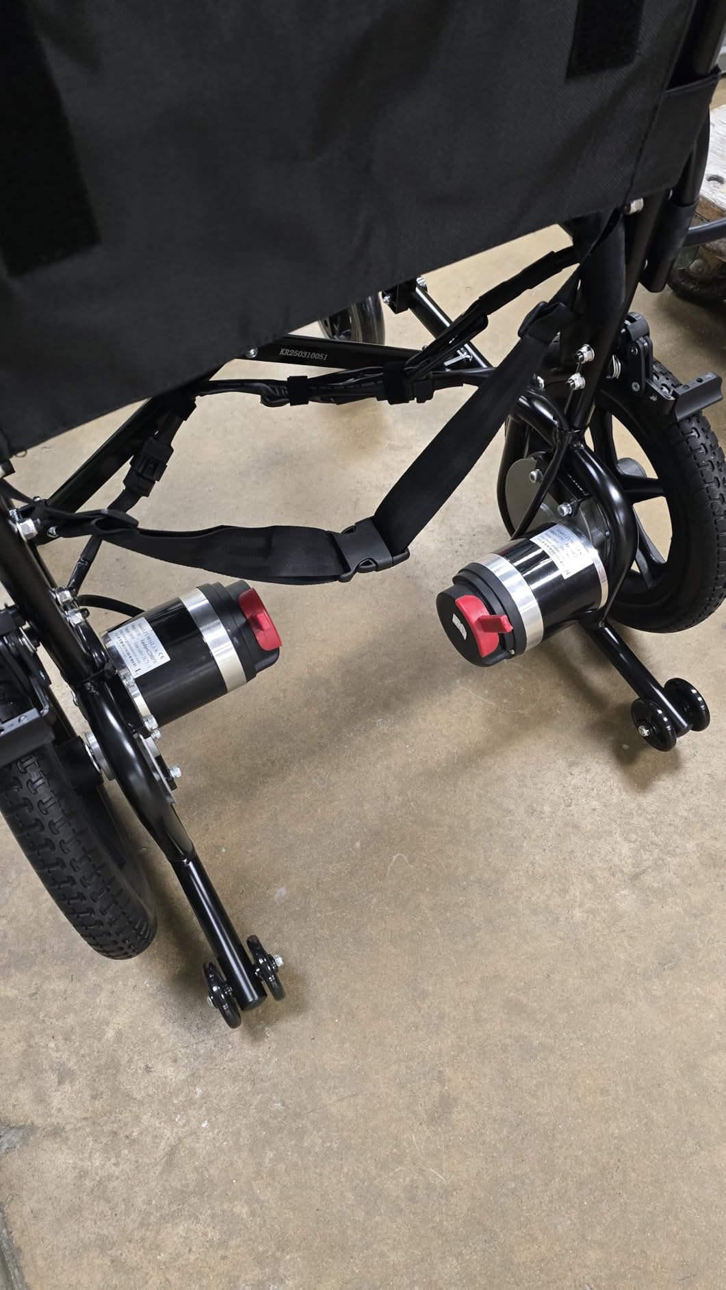 Vive Lightweight Electric Wheelchair for Adults - Foldable Power Wheel customer photo 1