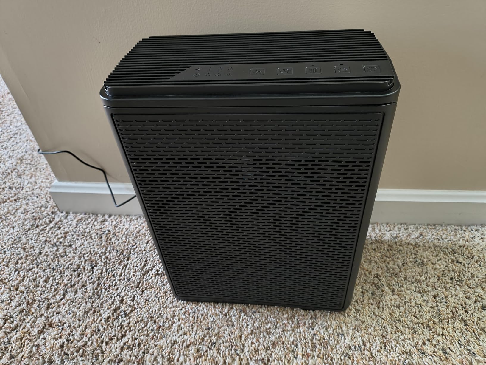YARIKI Air Purifiers for Home Pets Covers Up to 1500 Sq Ft,H13 Hepa Filter with Washable Pre-Filter,Pet Hair Dander Smoke Air Cleaner,22 dB Quiet Sleep for Living Room Bedroom Kitchen,P280 (White) customer photo 1