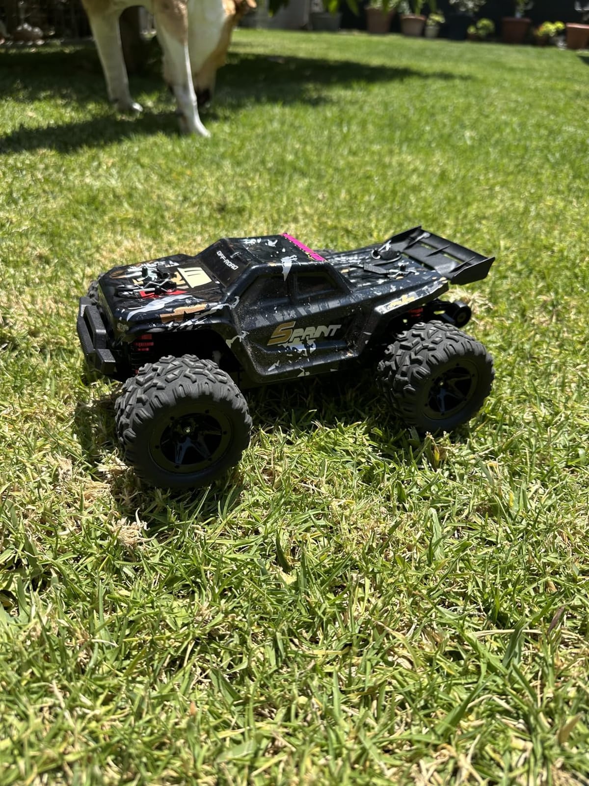 DEERC 9309E All Terrain Fast RC Cars for Adults 40KPH,4WD Electric Off-Road Remote Control Monster Truck,2.4Ghz High Speed Car,Waterproof Monster Truck with 2 Batteries for Boys & Kids customer photo 2