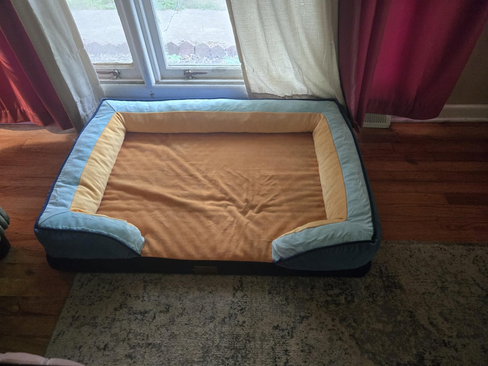 Comfort Expression Waterproof Orthopedic Dog Bed for Medium Size Dog customer photo 1