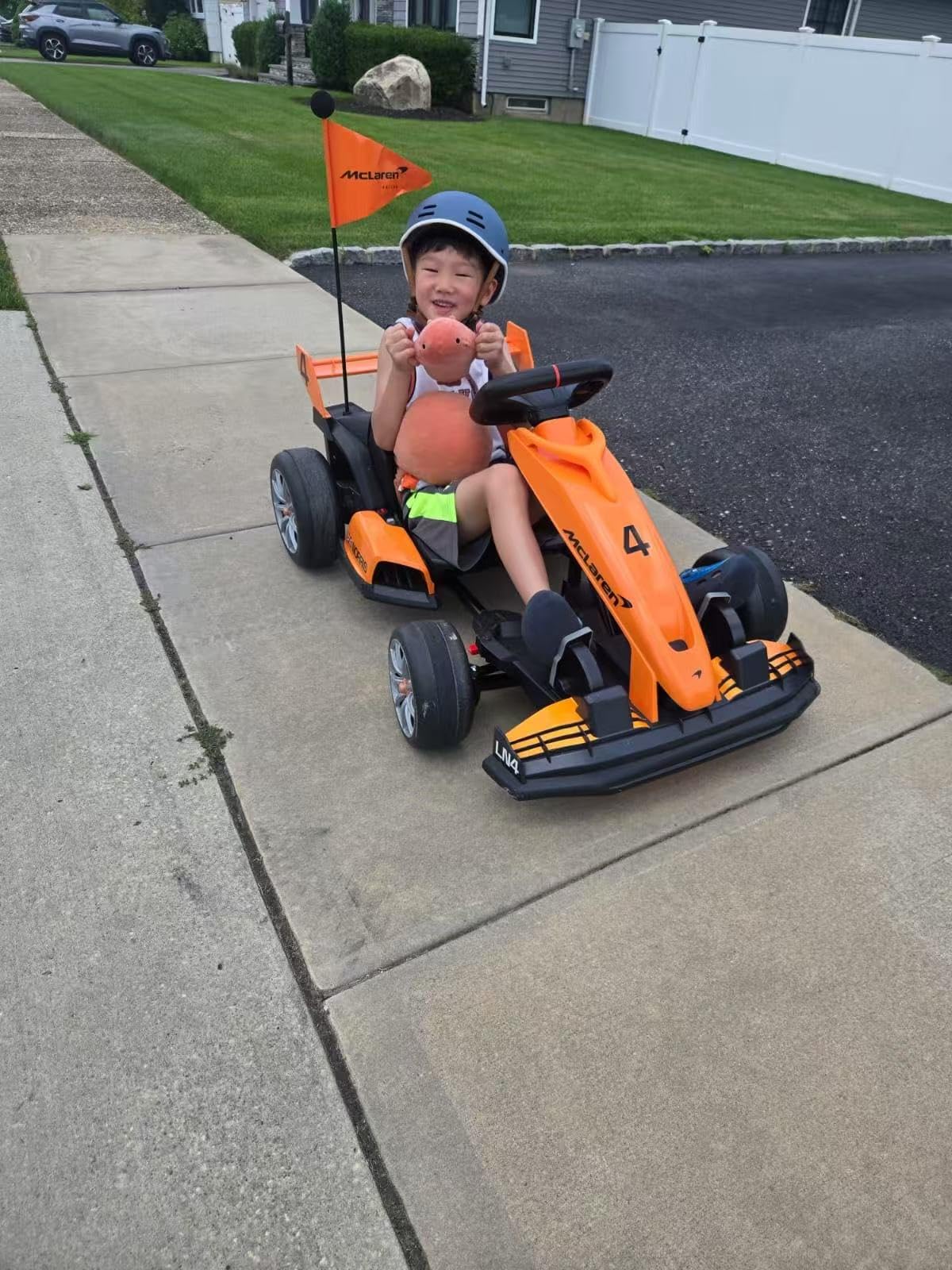 First Ride On Licensed McLaren 24V 7Ah Electric Go Kart for Big Kids customer photo 2