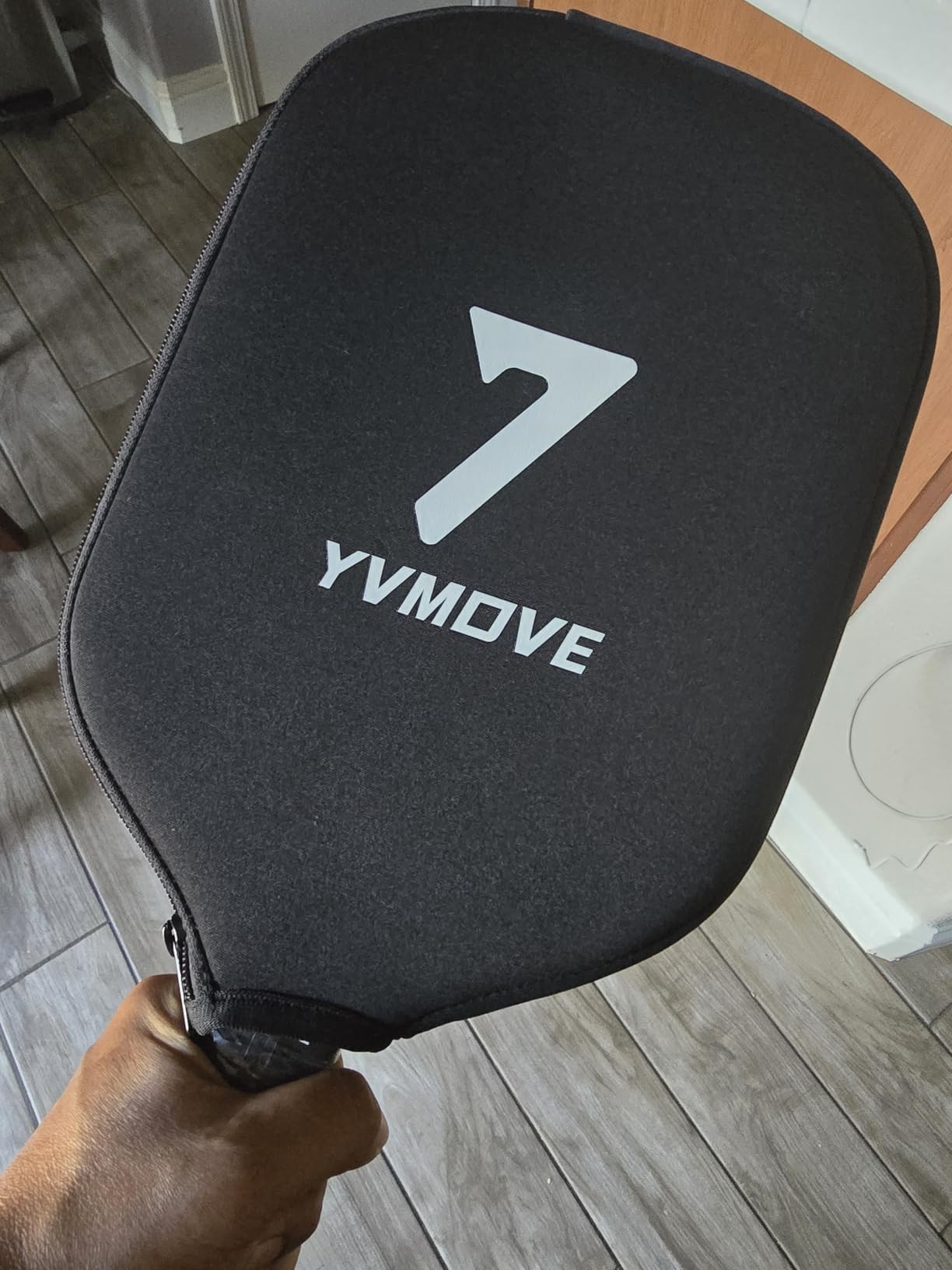 YVmove 16mm 18K T800 Carbon Fiber Pickleball Paddle, USAPA Approved customer photo 1