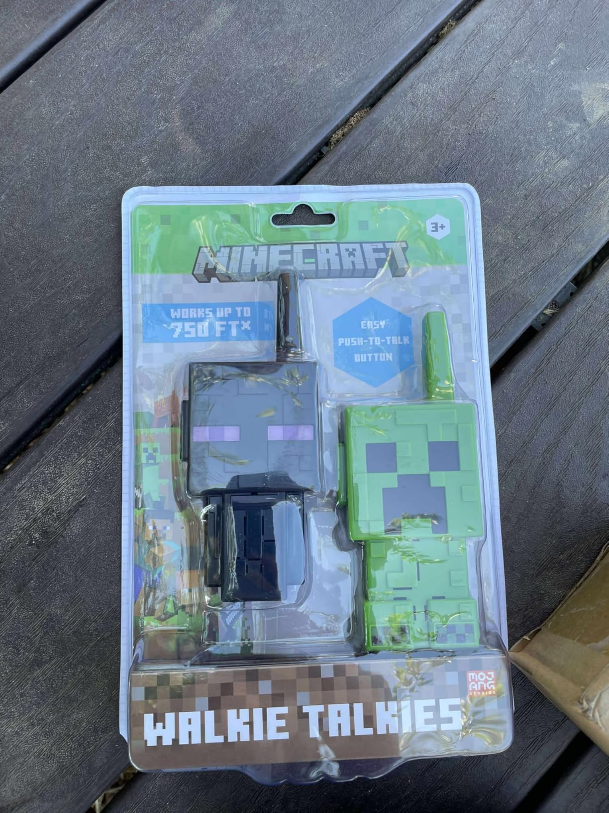 eKids Minecraft Walkie Talkies for Kids, Indoor and Outdoor Toys customer photo 2