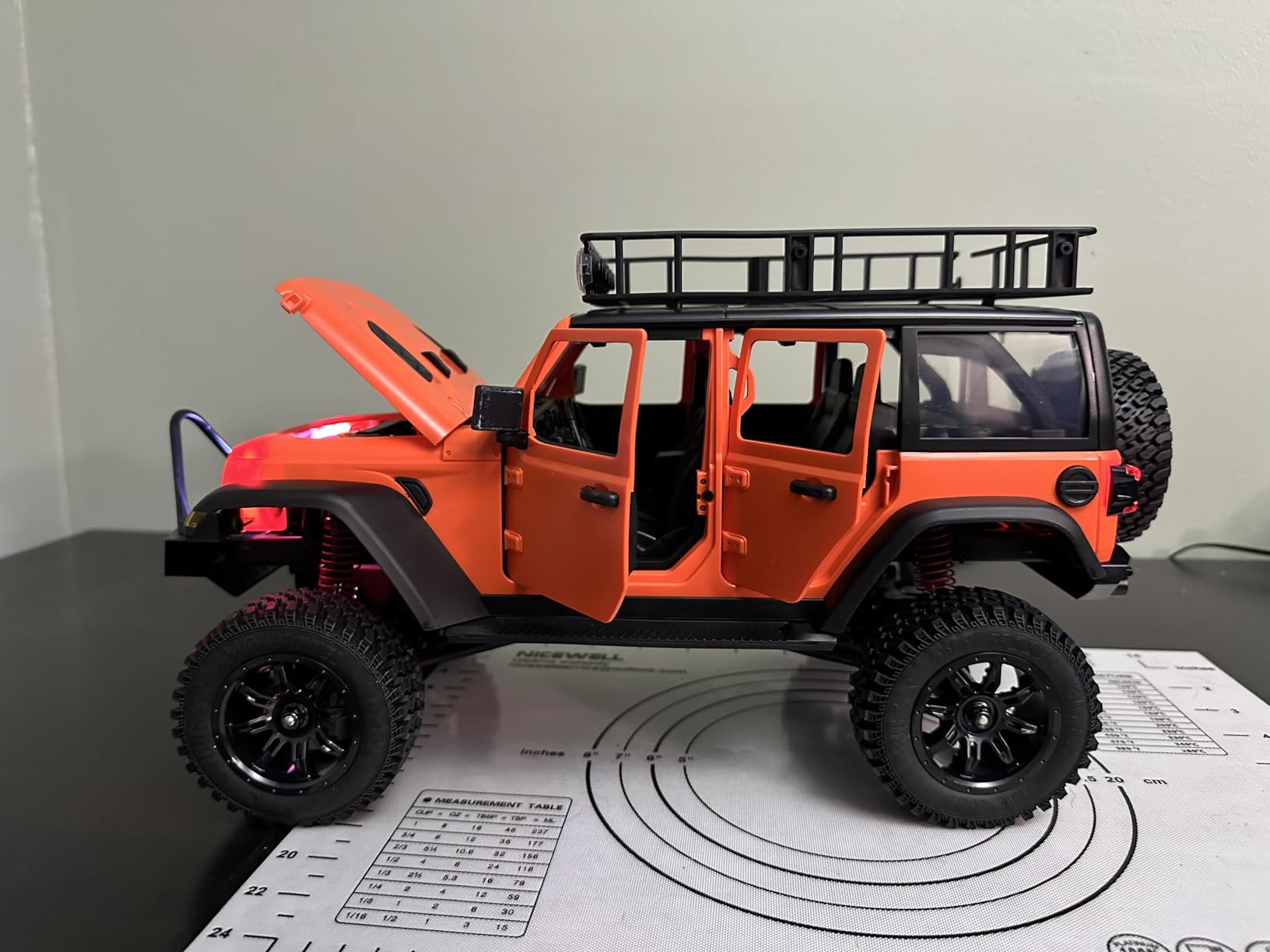 ARRIS MN128 1/12 RC Rock Crawler 4WD Off-Road Jeep RTR Truck customer photo 2