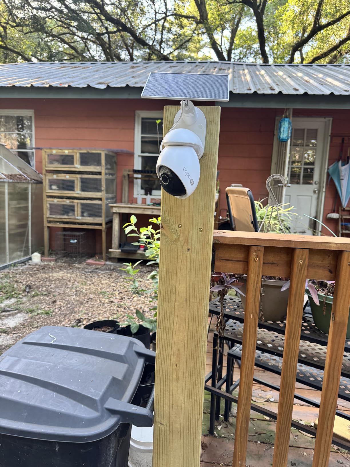 Tapo 4K Outdoor Pan/Tilt Wireless Security Camera, Solar Charging, C660 KIT customer photo 2