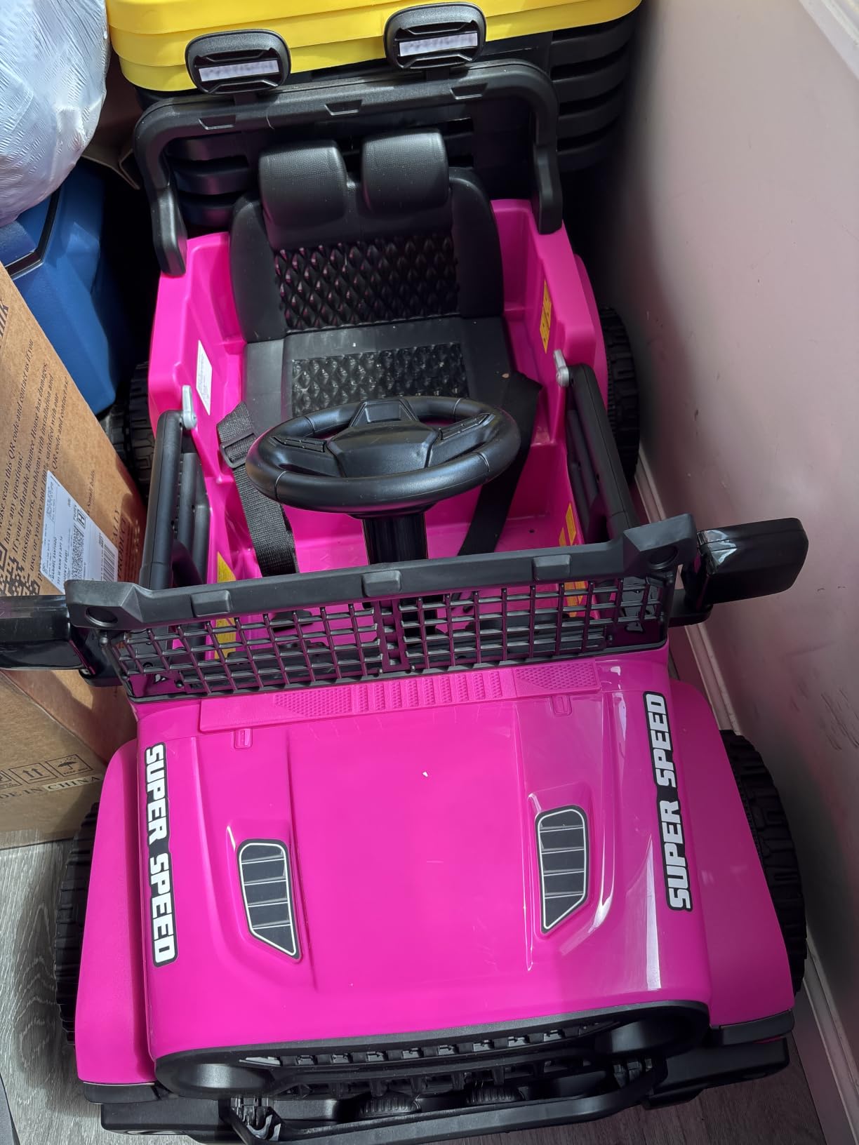 12V Ride on Toys for Kids with Parent Remote Control, Black customer photo 2