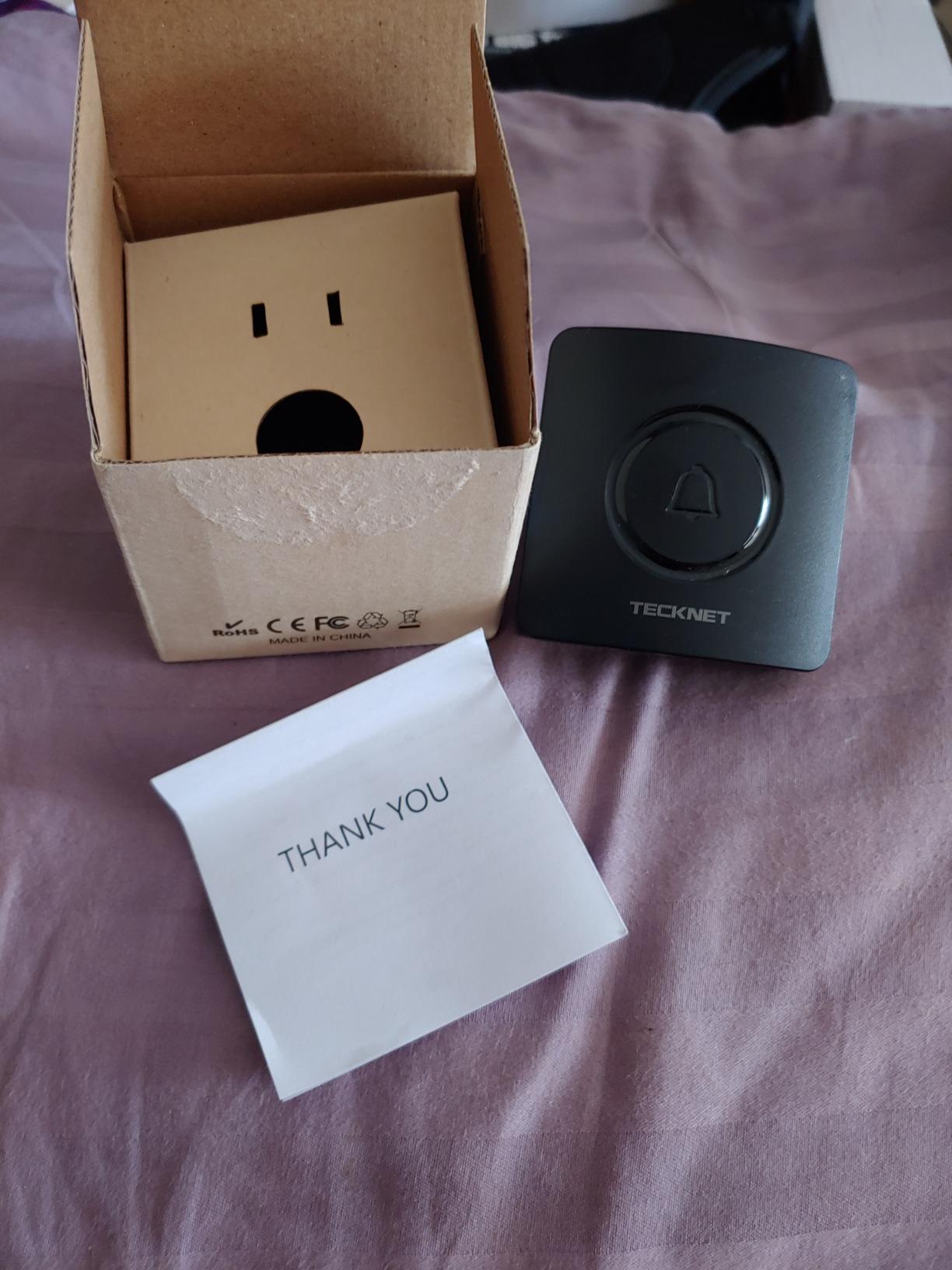 TECKNET Non-APP Solar RGB Wireless Driveway Alarm customer photo 2