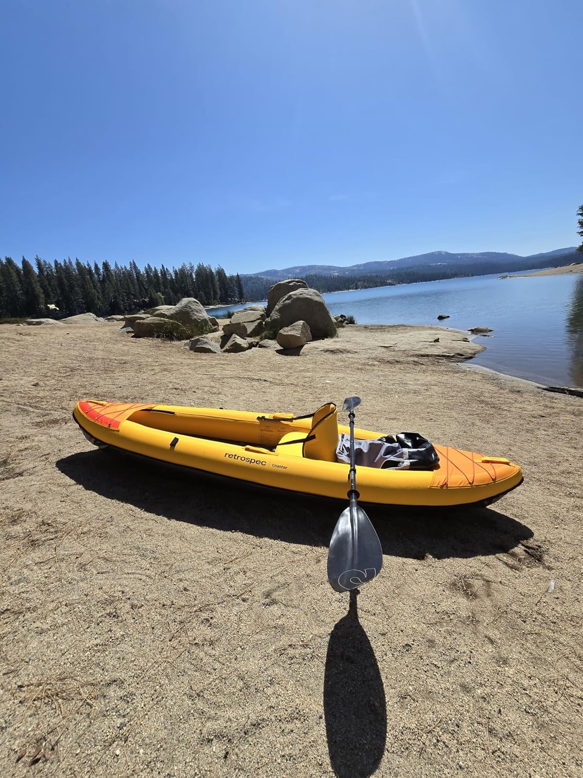 Retrospec Coaster Single & Tandem Inflatable Kayak for Adults - Blow Up Kayak, 220 & 440lb Capacity, Portable Lightweight Kayak with Paddle, Pump & Carry Bag customer photo 1