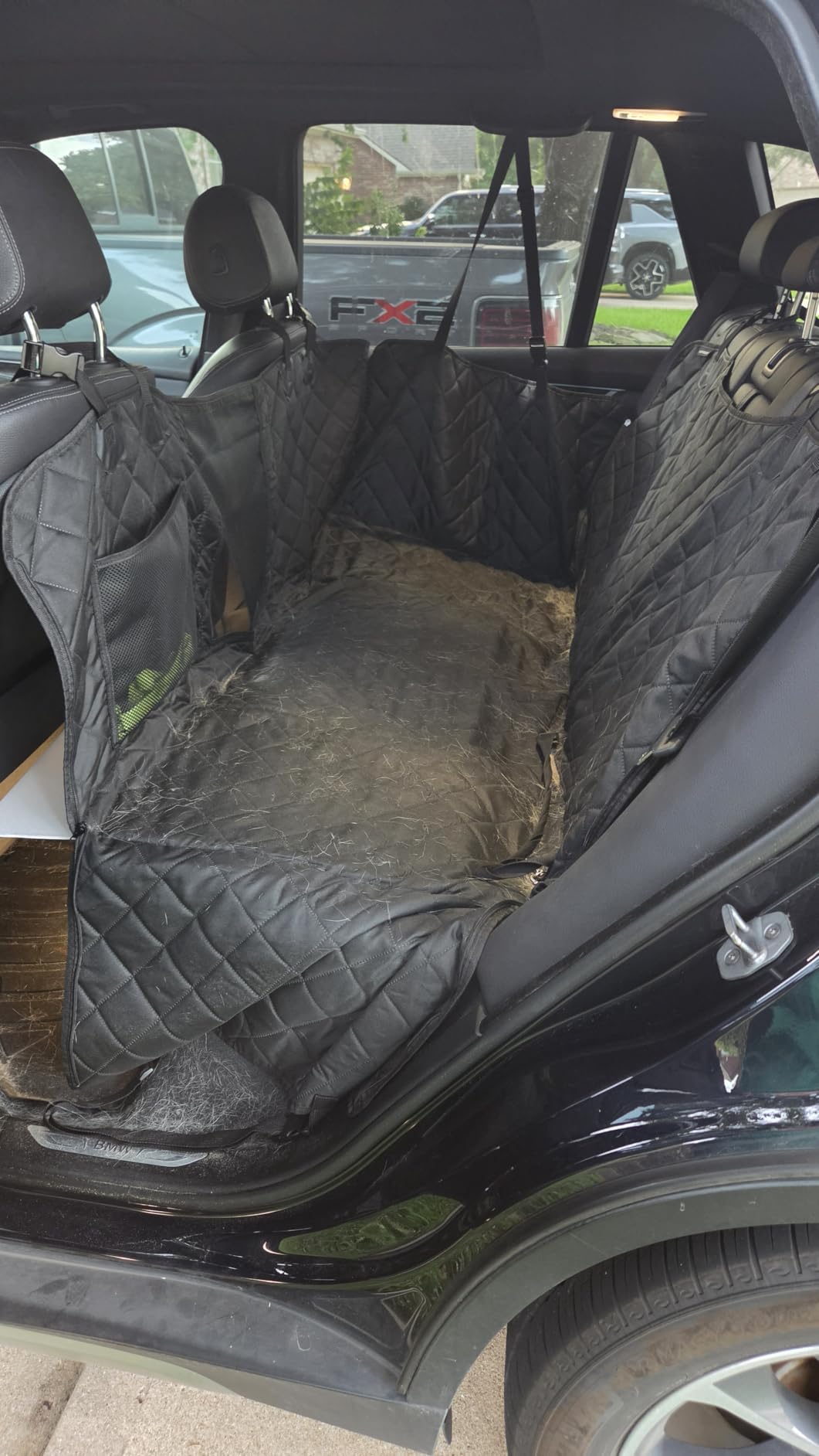 URPOWER Hard Bottom Dog Car Seat for Back Seat, Waterproof Hammock customer photo 1