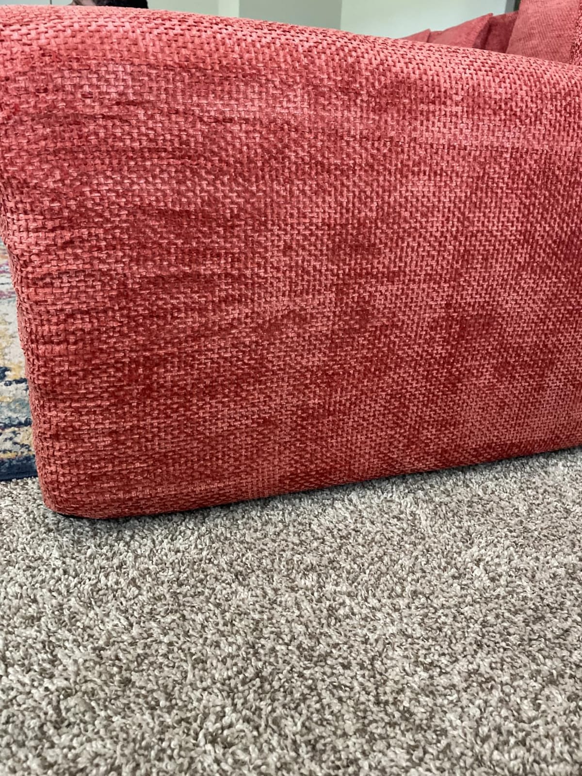 MONVANE Modular Sectional Cloud Couch for Living Room - 130'' 6 Seater Convertible Chenille Couches Set with Ottoman, No Assembly Compression Sofas, Comfy Floor Sofa with Memory Foam, Grey customer photo 1