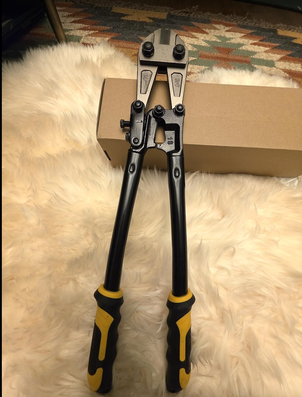 GRENPRO 24 Inch Heavy Duty Bolt Cutter, Chrome Vanadium, Anti-Slip Handle customer photo 2