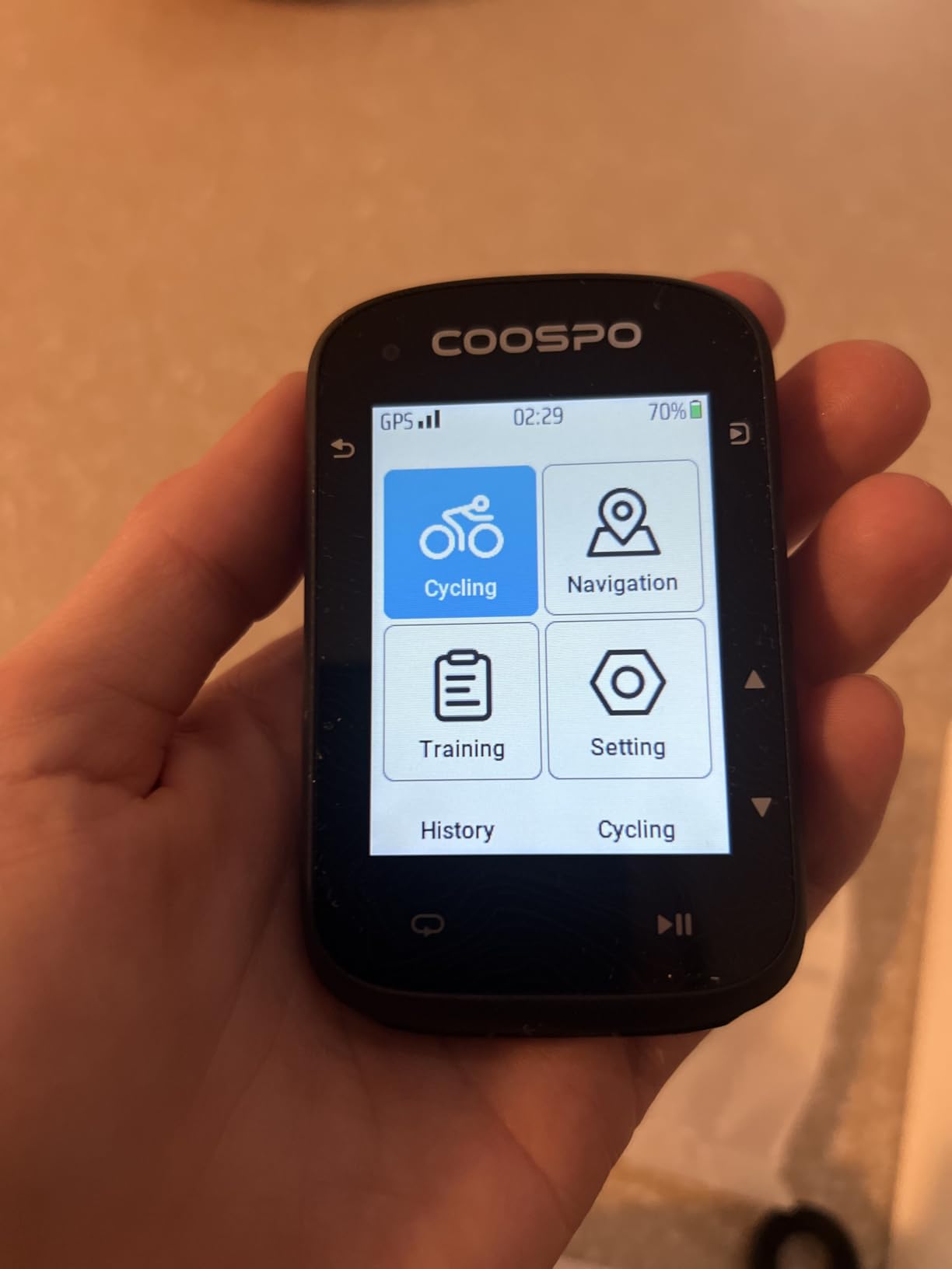 COOSPO Color Touchscreen GPS Bike Computer CS600, Wireless IPX7 Waterproof Cycling GPS Speedometer with Bluetooth/ANT+, Backlight Route Navigation, Support Bike Radar & 36H Battery Life customer photo 1