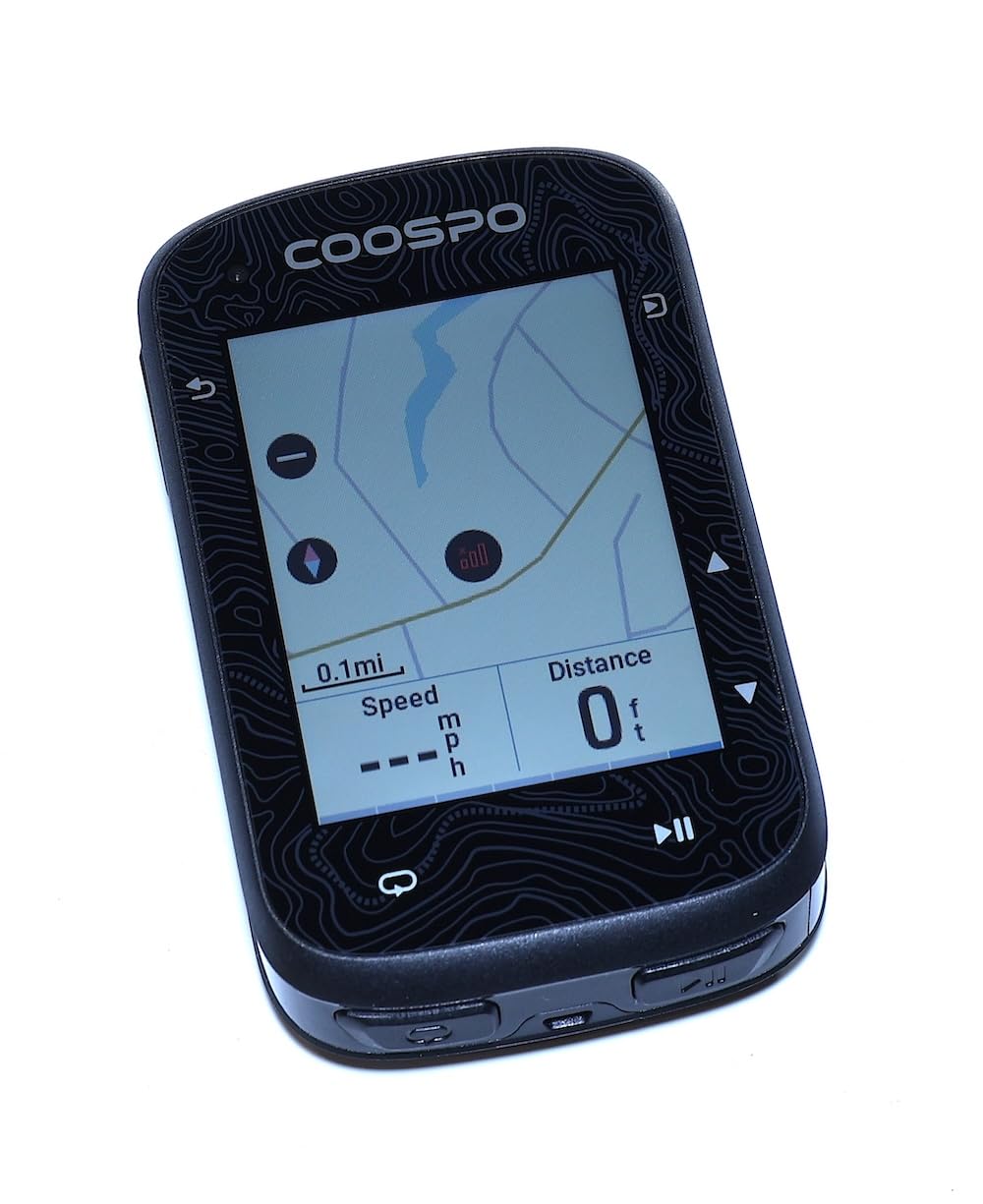 COOSPO Color Touchscreen GPS Bike Computer CS600, Wireless IPX7 Waterproof Cycling GPS Speedometer with Bluetooth/ANT+, Backlight Route Navigation, Support Bike Radar & 36H Battery Life customer photo 2