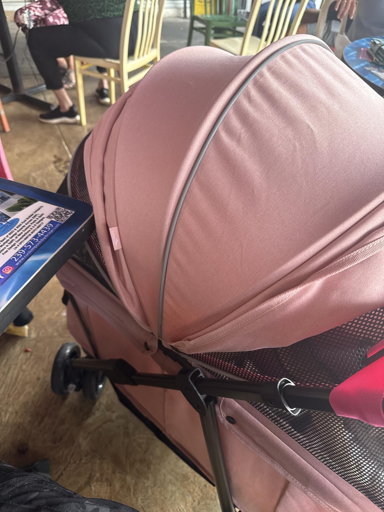 Dog Stroller for Large & Medium Dogs (20–132 lbs), for 2 Small Dogs customer photo 1