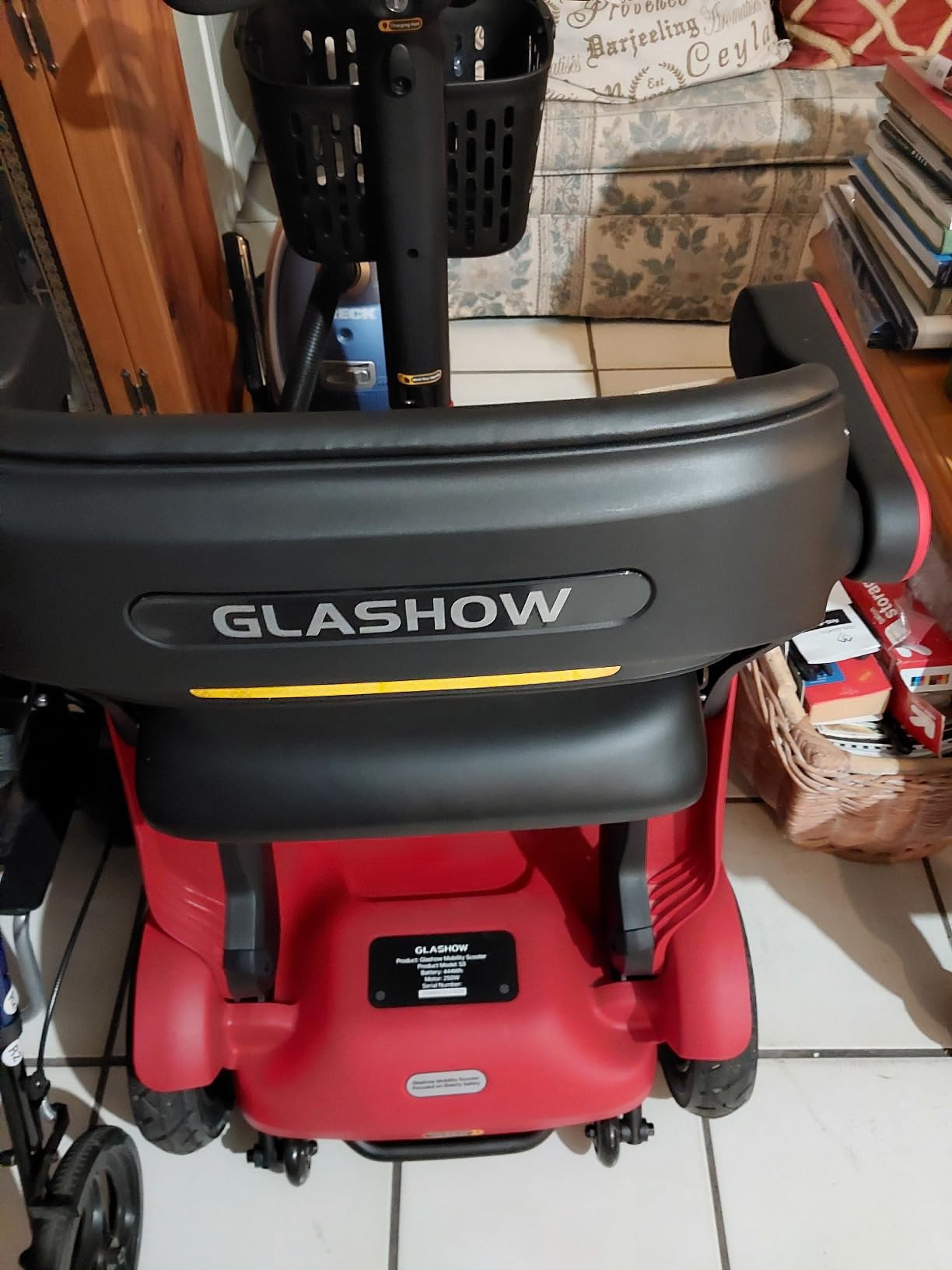PAISEEC S3 Mobility Scooter for Seniors, 25/40 Mi, 2-Step Fold, Lightweight customer photo 1