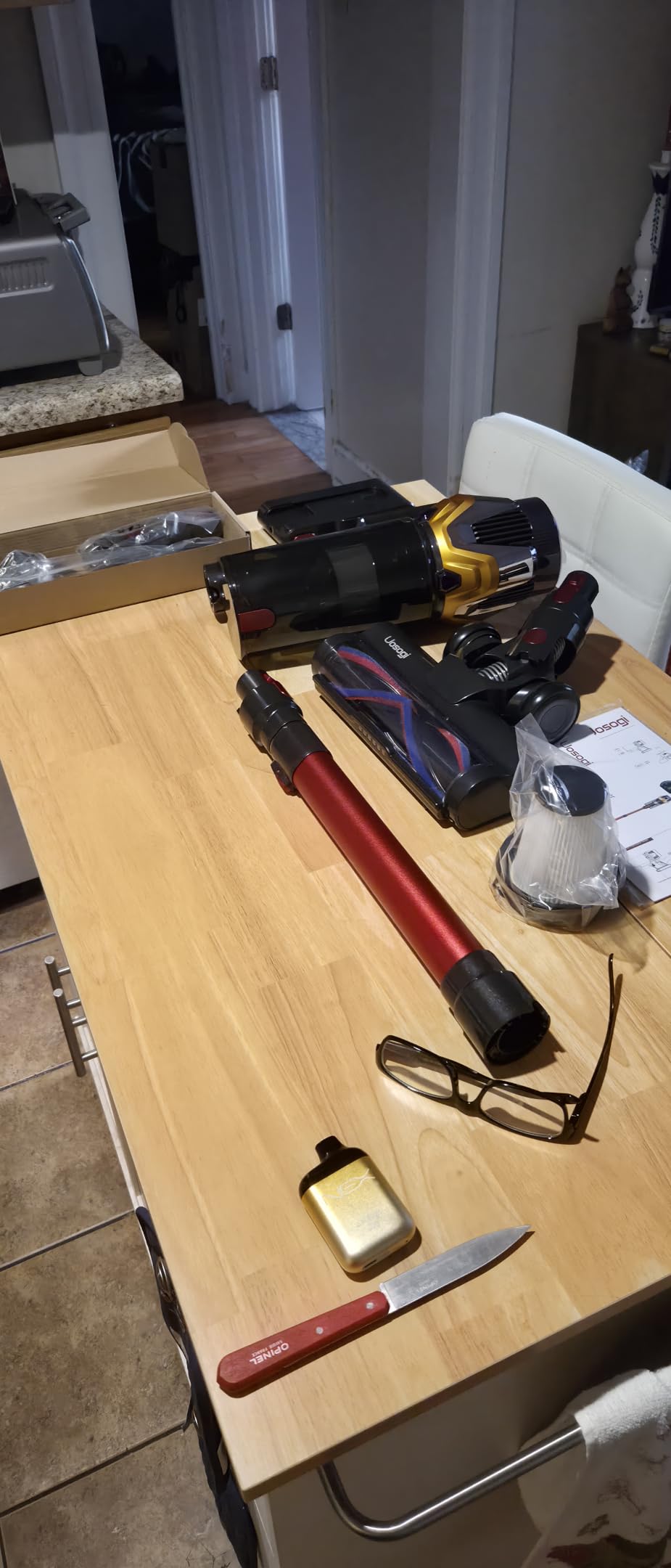 Cordless Vacuum Cleaner, Upgraded 55KPA 650W 70Mins Stick Vacuum with Hurricane Mode, Self-Standing, Touch Screen, 1.8L Dust Cup, Anti-tangle Wireless Vacumm, Vacuum Cleaners for Home/Pet Hair/Carpets customer photo 2