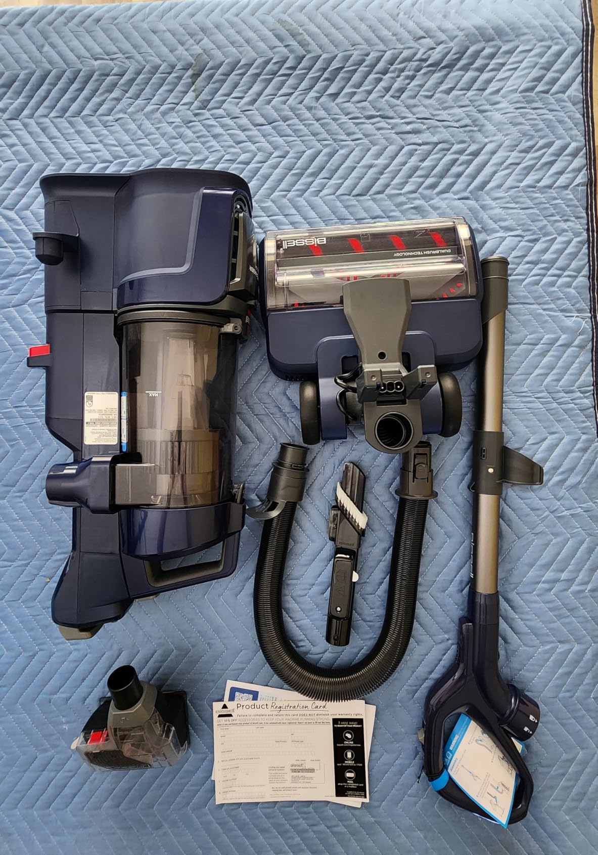 Bissell Pet Hair Eraser DualBrush Upright Vacuum, HEPA, 42943 customer photo 1