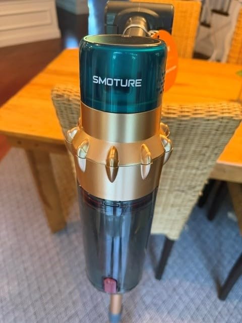 Cordless Vacuum Cleaner, 55KPA 650W 70Mins Stick Vacuum Cleaners for Home with Motorized Bed Brush, Flexible Hose, LED Touchscreen, Auto Mode, Self-Standing & Wall Mount, for Pet Hair Carpet Floor customer photo 2