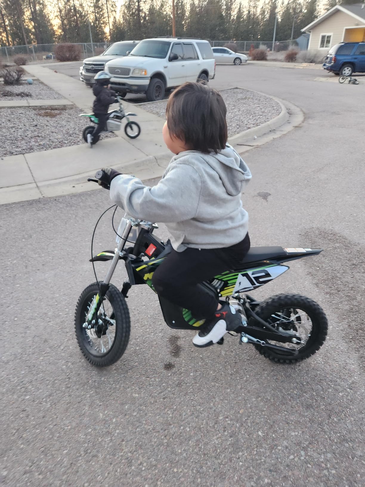 KOOZ HP112E PRO 36V 1000W Electric Dirt Bike Motorcycle for Kids customer photo 2