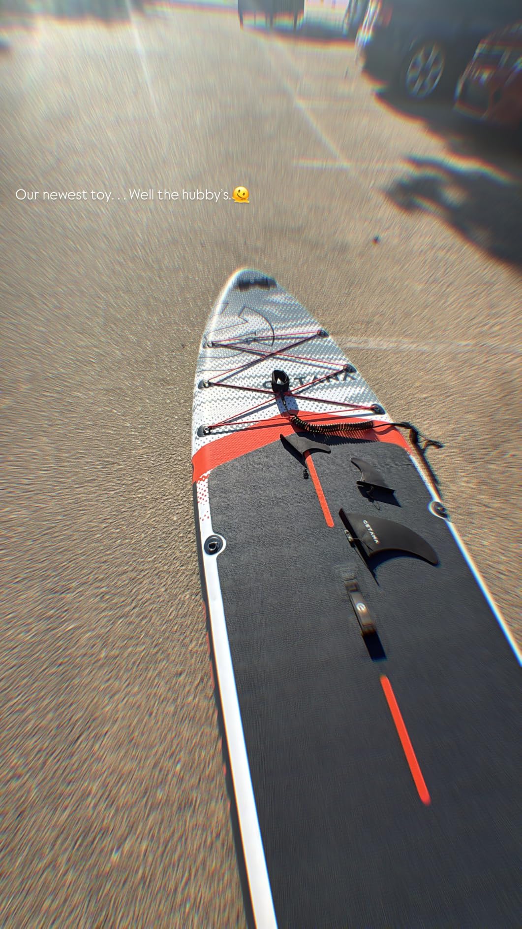 CETANA Extra Wide Inflatable Paddle Board 11'6 x 35