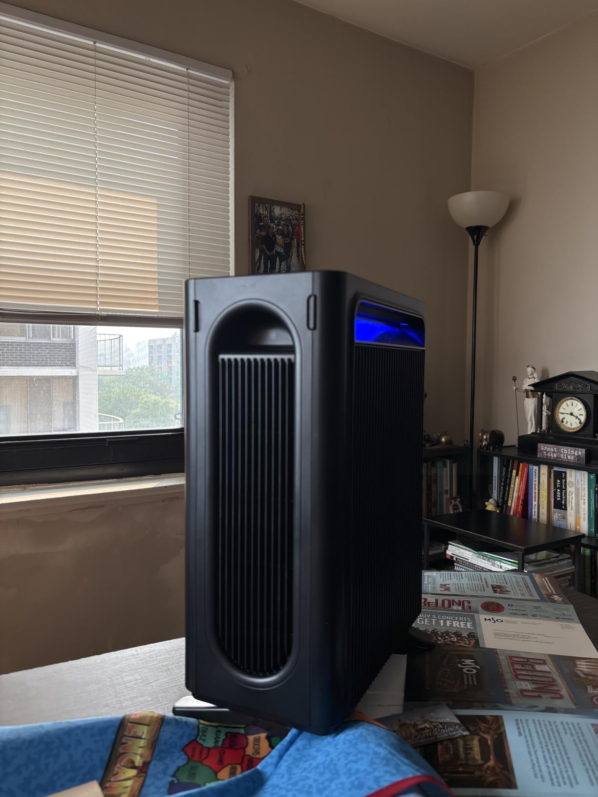 KNKA Air Purifiers for Home Bedroom Up to 1,695 Ft² in 1 Hr, APH4000, Black | HEPA Sleep Mode Air Cleaner with Washable Pre-Filter, AHAM VERIFIED, AQI Display, Pet Mode for Pet Dander, Dust & Pollen customer photo 1