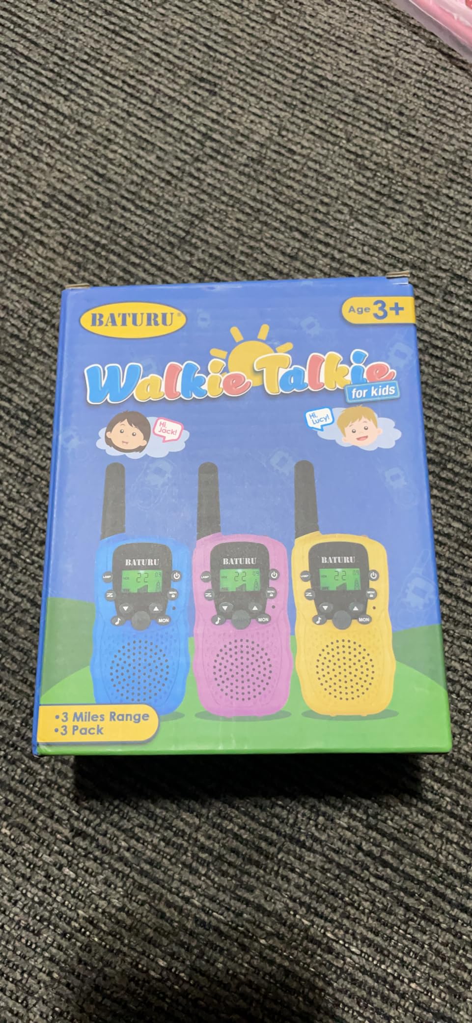Walkie Talkies for Kids 4 Pack Rechargeable Outdoor Toys Gifts Boys Girls customer photo 1