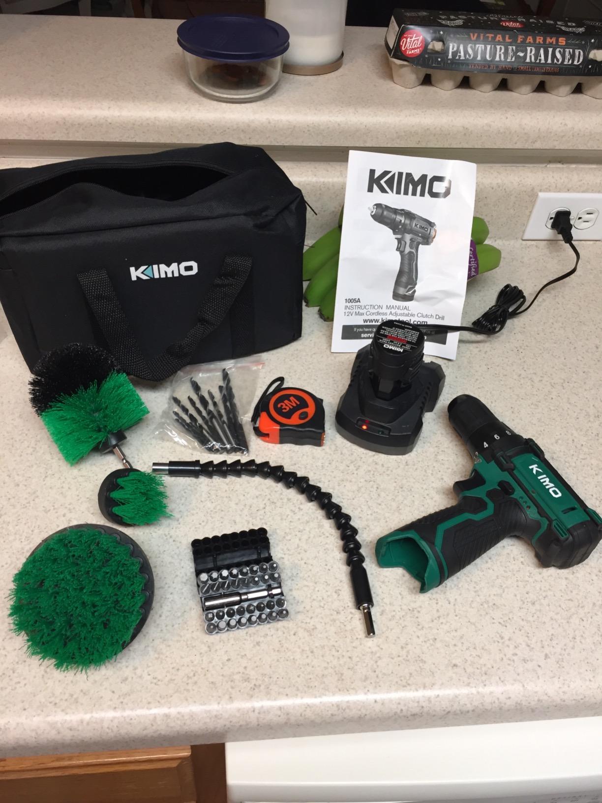 KIMO Impact Wrench 1/2 Cordless, Impact Gun for Car Tire, 20V Impact Driver customer photo 2