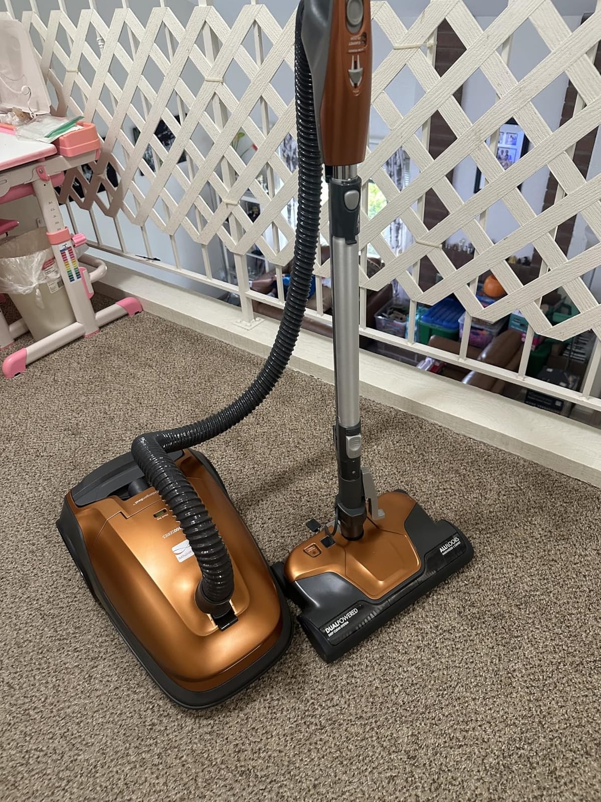 Kenmore 600 Series Bagged Canister Vacuum with Hair Eliminator Brushroll | Pet Friendly, POP-N-GO, Pet PowerMate, HEPA Filter, Performance Indicator, Extended Reach, Auto Cord Rewind - BC4039 customer photo 1