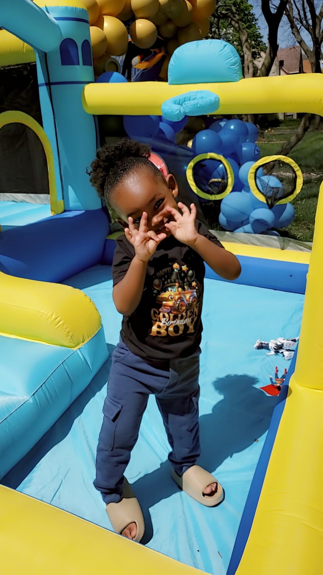Bounce House, 8-in-1 Gameplay Mode Inflatable Bounce House for Kids customer photo 2