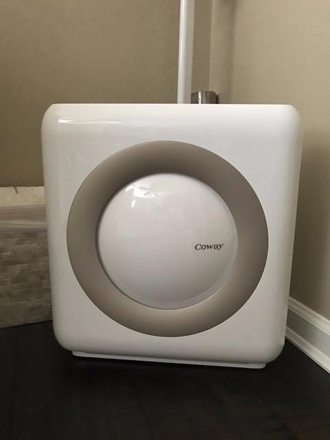 COWAY Airmega Mighty2 Air Purifier, Next Gen of AP-1512HH, for Large Room & Home Cleans up to 1,800 ft², IEST certified HEPA and Active Carbon for Allergies, Smoke, Dust, Pets & Mold, AP-1512N(W) customer photo 1