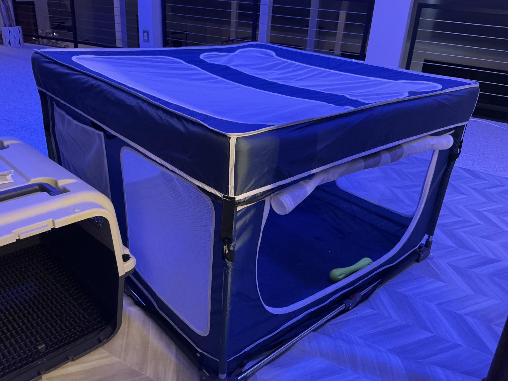 LOOBANI Foldable Dog Playpen Outdoor, 1 Min Setup, 43.3