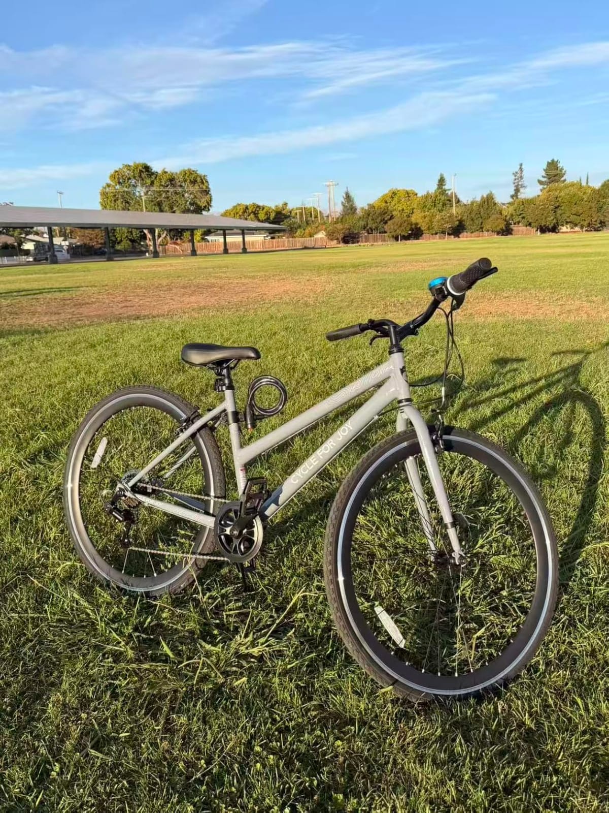 Mens Hybrid Bike, 700C Adult Bicycle for Commuting customer photo 2