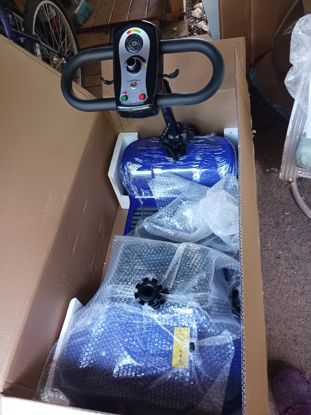 Mobility Scooter,Foldable,300 lbs Capacity,Travel & Daily Commute customer photo 1