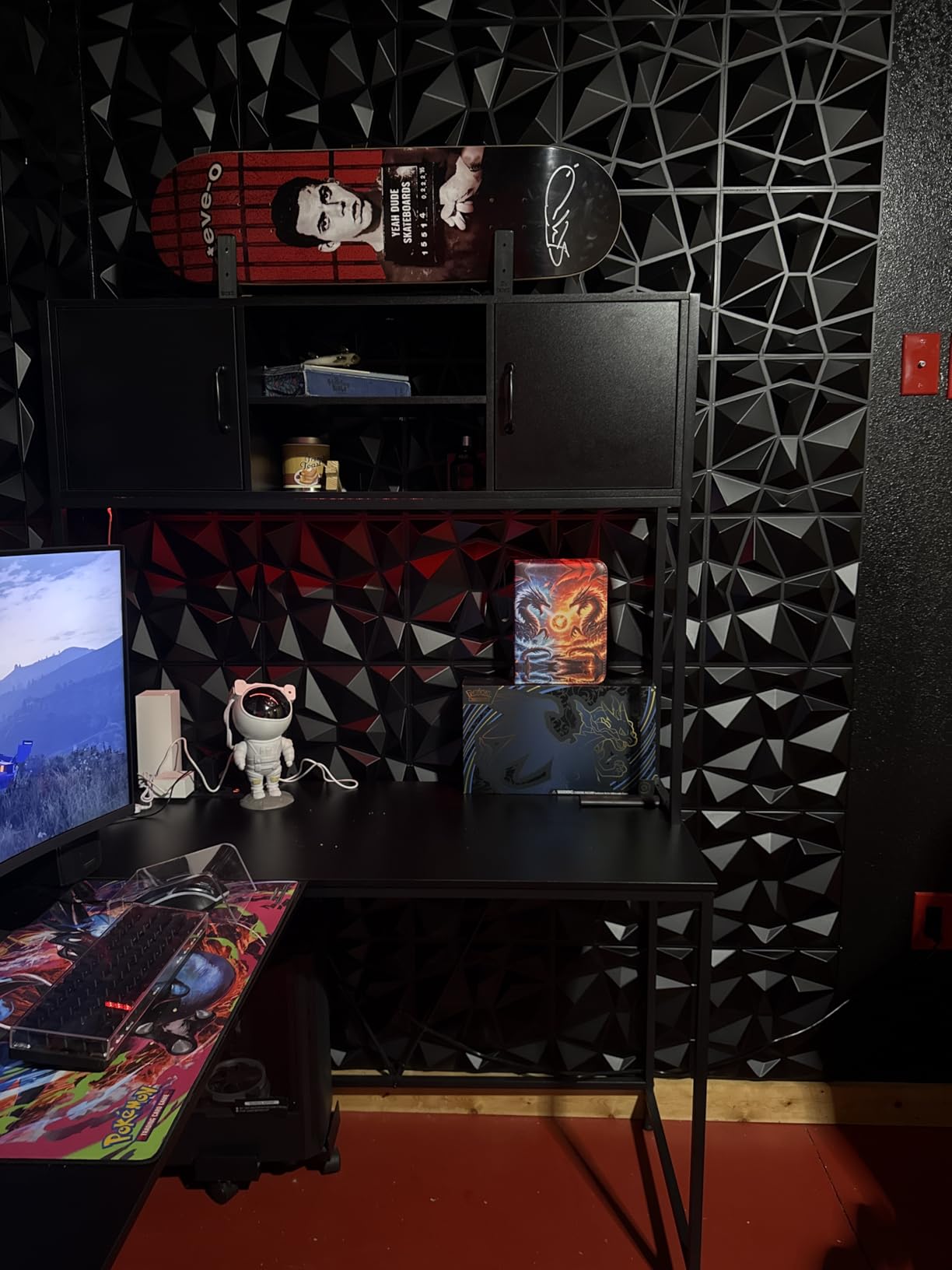 SEDETA Reversible Farmhouse L Shaped Computer Desk with Drawers, Hutch customer photo 1