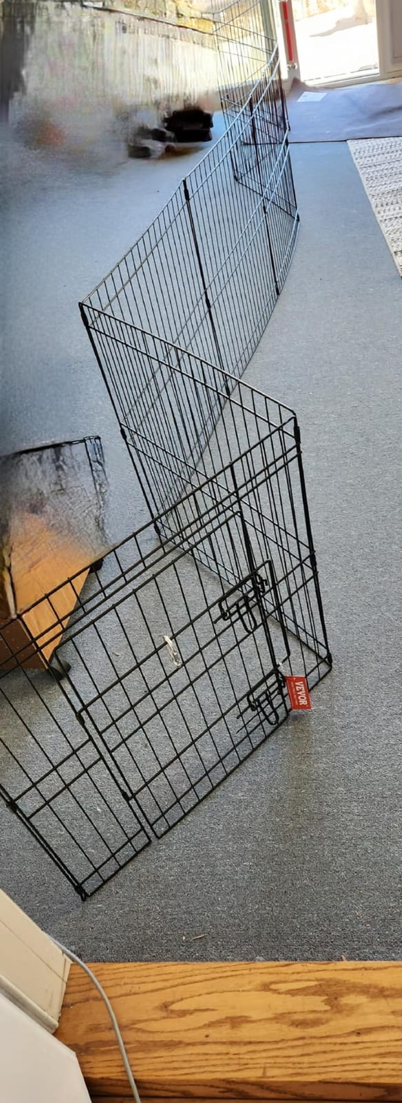 VEVOR Dog Playpen, 24 Inch 8-Panel Puppy Pen with Waterproof Bottom Pad customer photo 1