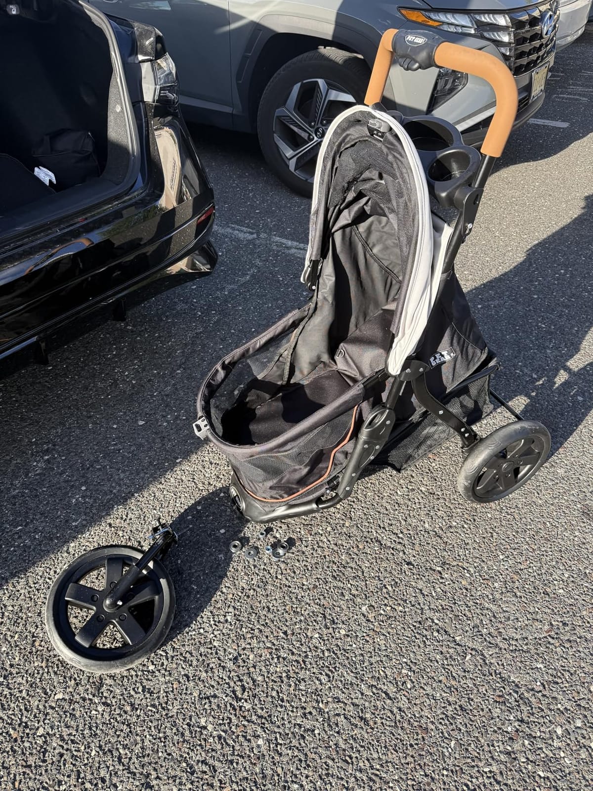 Pet Gear No-Zip AT3 Pet Stroller for Cats/Dogs, Sea Side customer photo 1