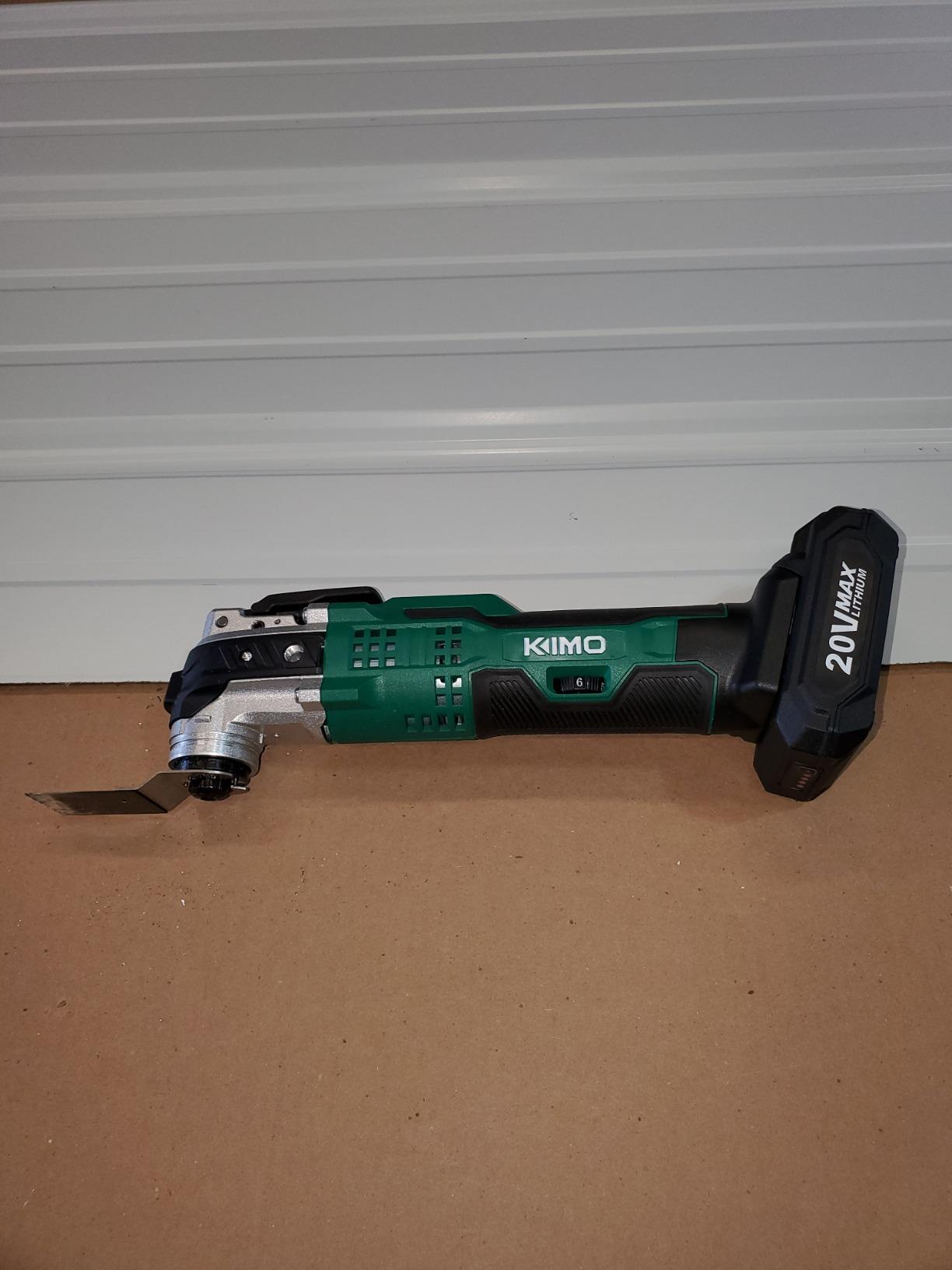 KIMO 20V Cordless Oscillating Tool, Brushless Oscillating Power Multi-Tools customer photo 1