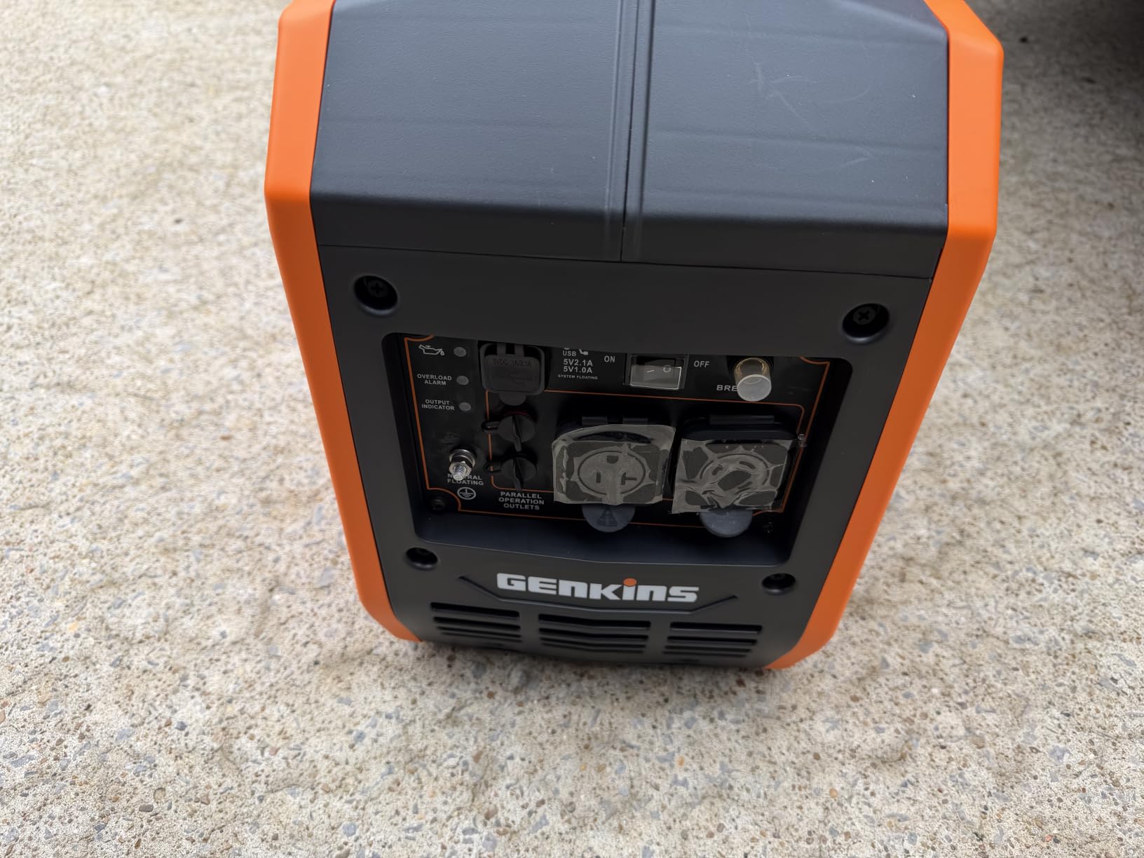 GK 1600W Portable Inverter Generator,Low Noise for Camping,26lbs customer photo 1