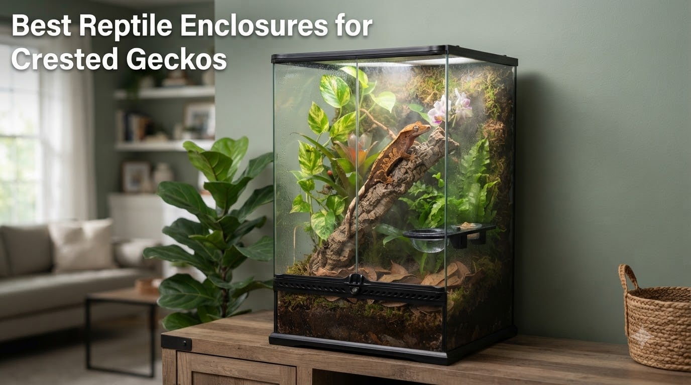 Best Reptile Enclosures for Crested Geckos